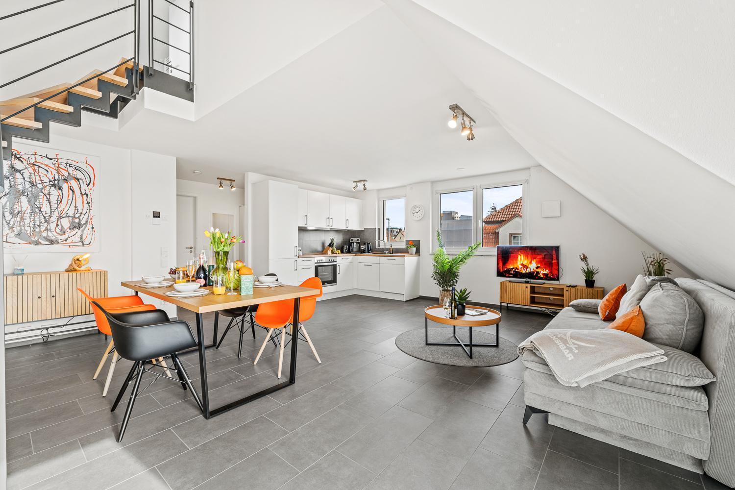 Seezeit Maisonette In Direkter Seenaehe フリードリヒスハーフェン エクステリア 写真
